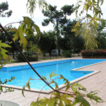 Piscine du camping la Mariflaude Hourtin